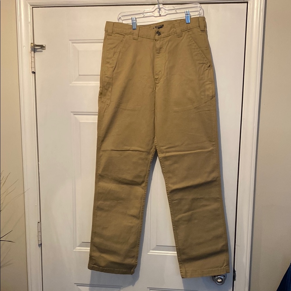 Carhartt Tan Chinos Durable Workwear Style
